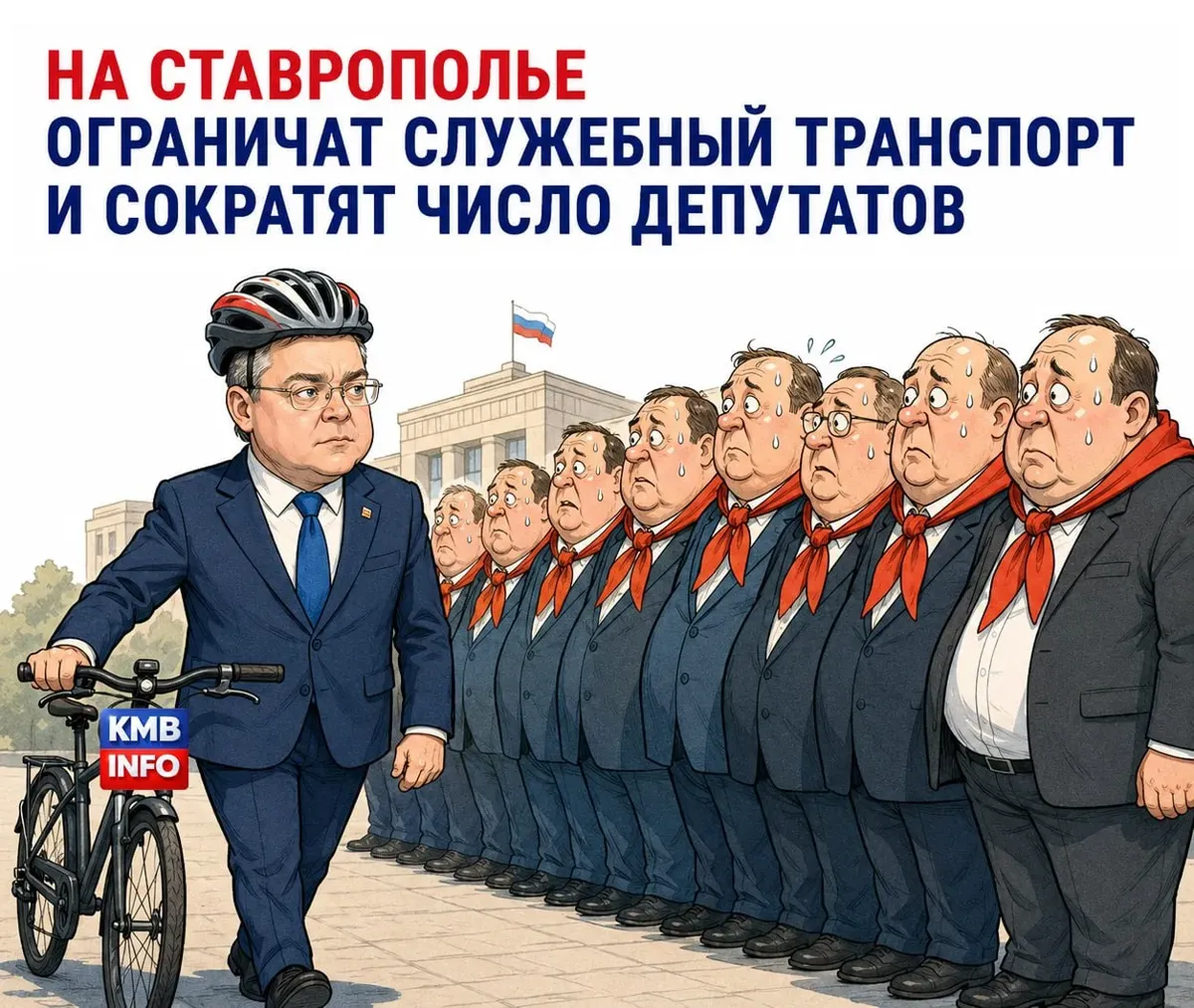 На Ставрополье ограничат служебный транспорт и сократят число депутатов