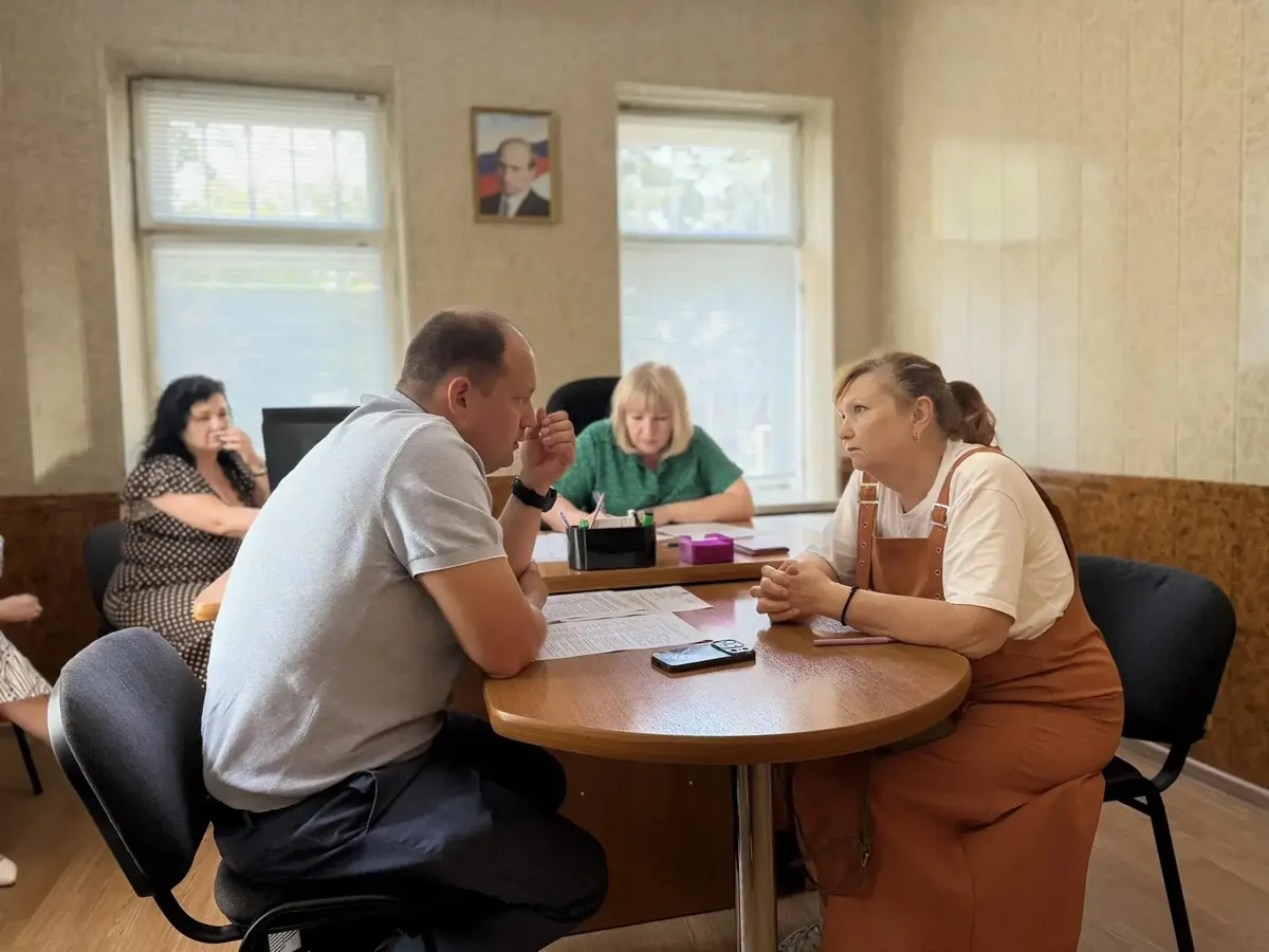 Глава Железноводска провел прием граждан в Иноземцево