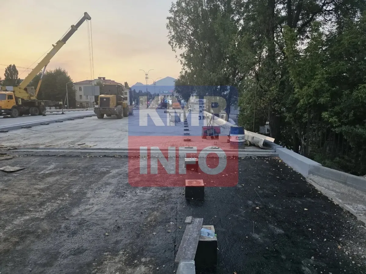 Реконструкция моста через Подкумок в Пятигорске выполнена на 76%