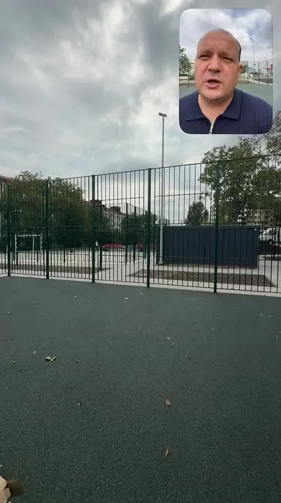В Иноземцево завершают благоустройство спортплощадки Дерби