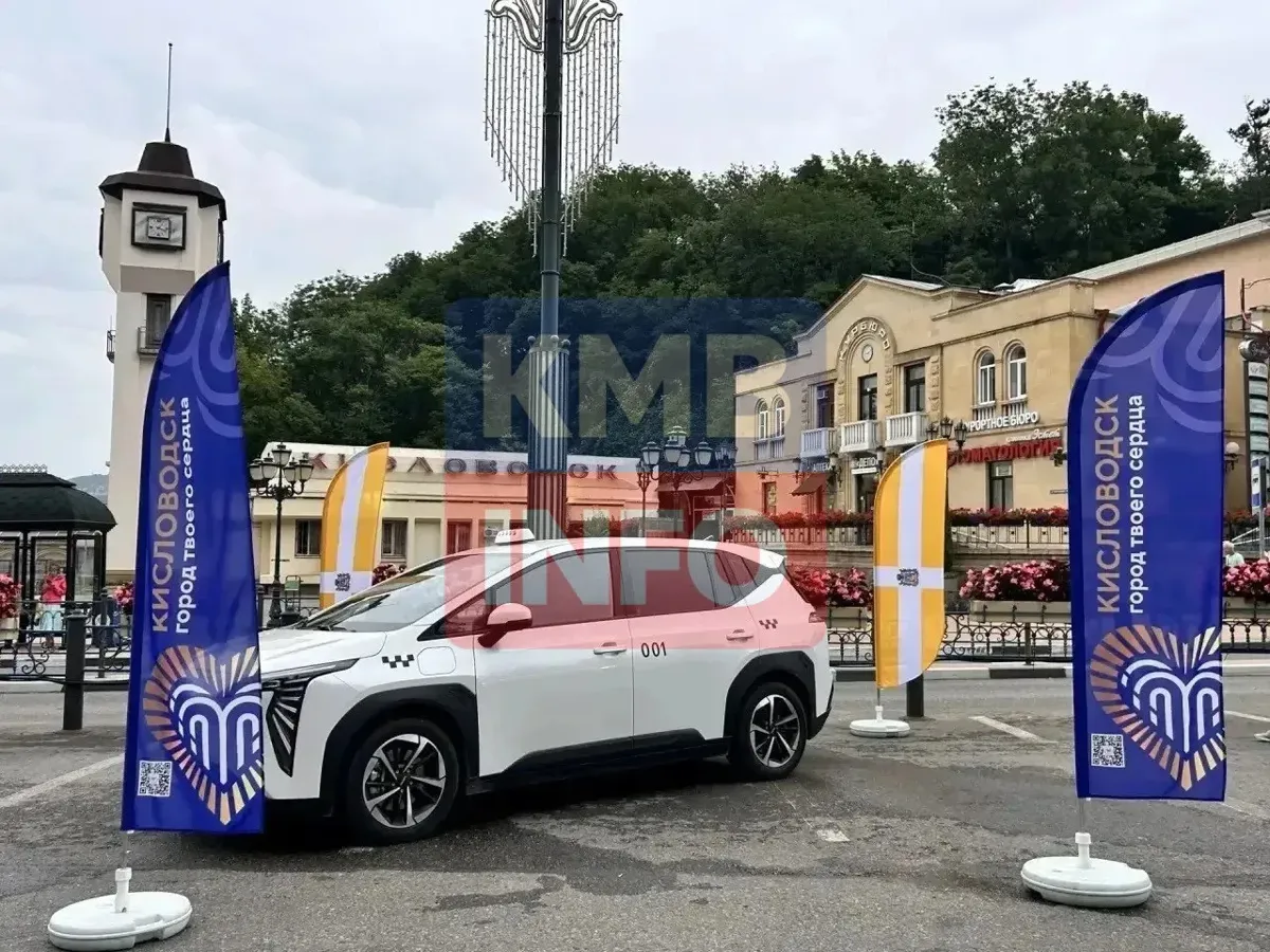 В Кисловодске представили первое в регионе электротакси