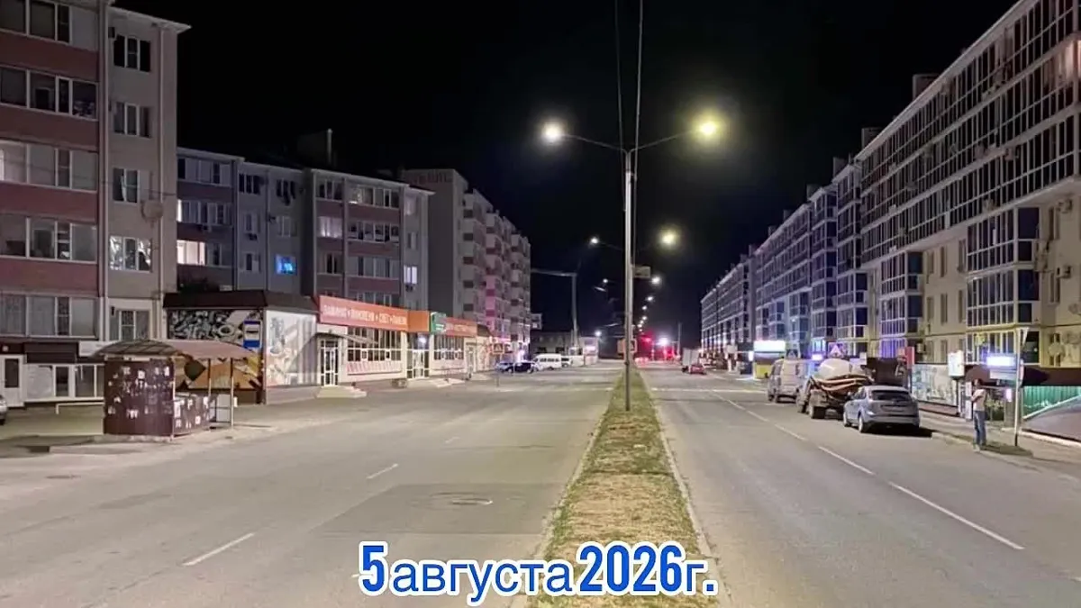 В Михайловском округе модернизируют уличное освещение в Татарском отделе