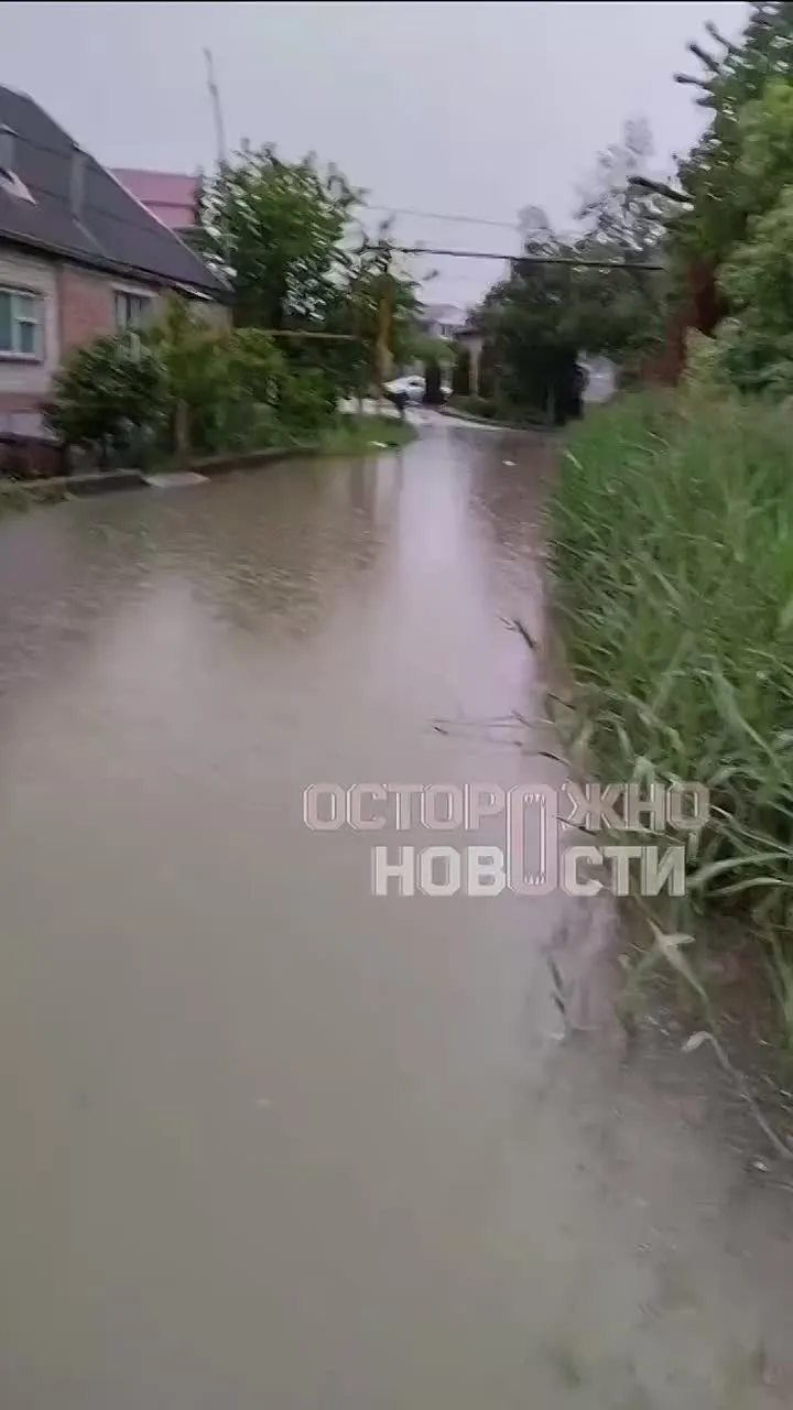 В Незлобной дом затапливает после ремонта ливнёвок, прокуратура добилась нового ремонта