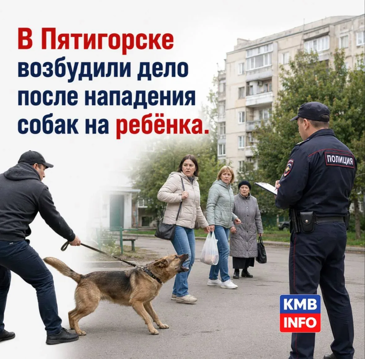 В Пятигорске возбудили дело после нападения собак на ребёнка
