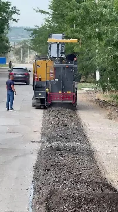 В селе Ульяновка под Минеральными Водами обновляют улицы Прудную и Соборную