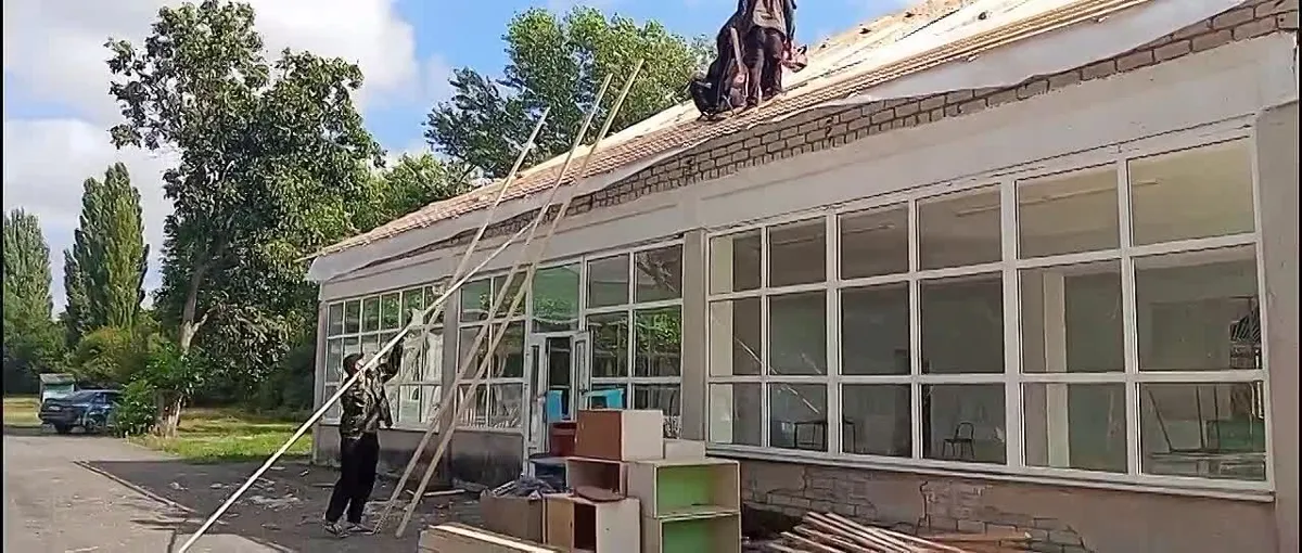В станице Советской ремонтируют лагерь «Молодёжь села»