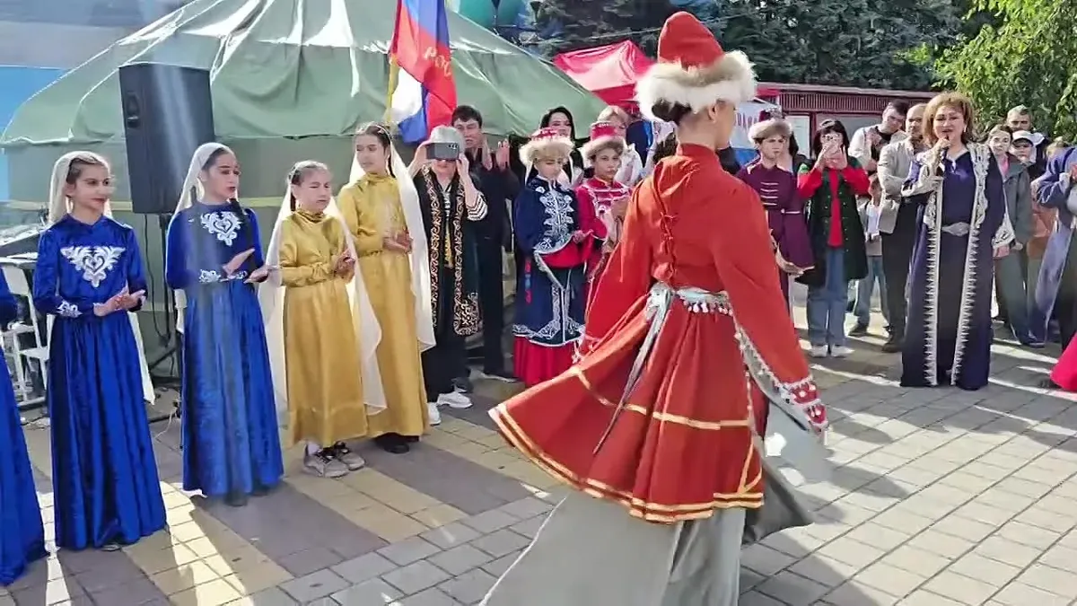 Еще одна яркая этнокультурная площадка в День города — ногайское подворье