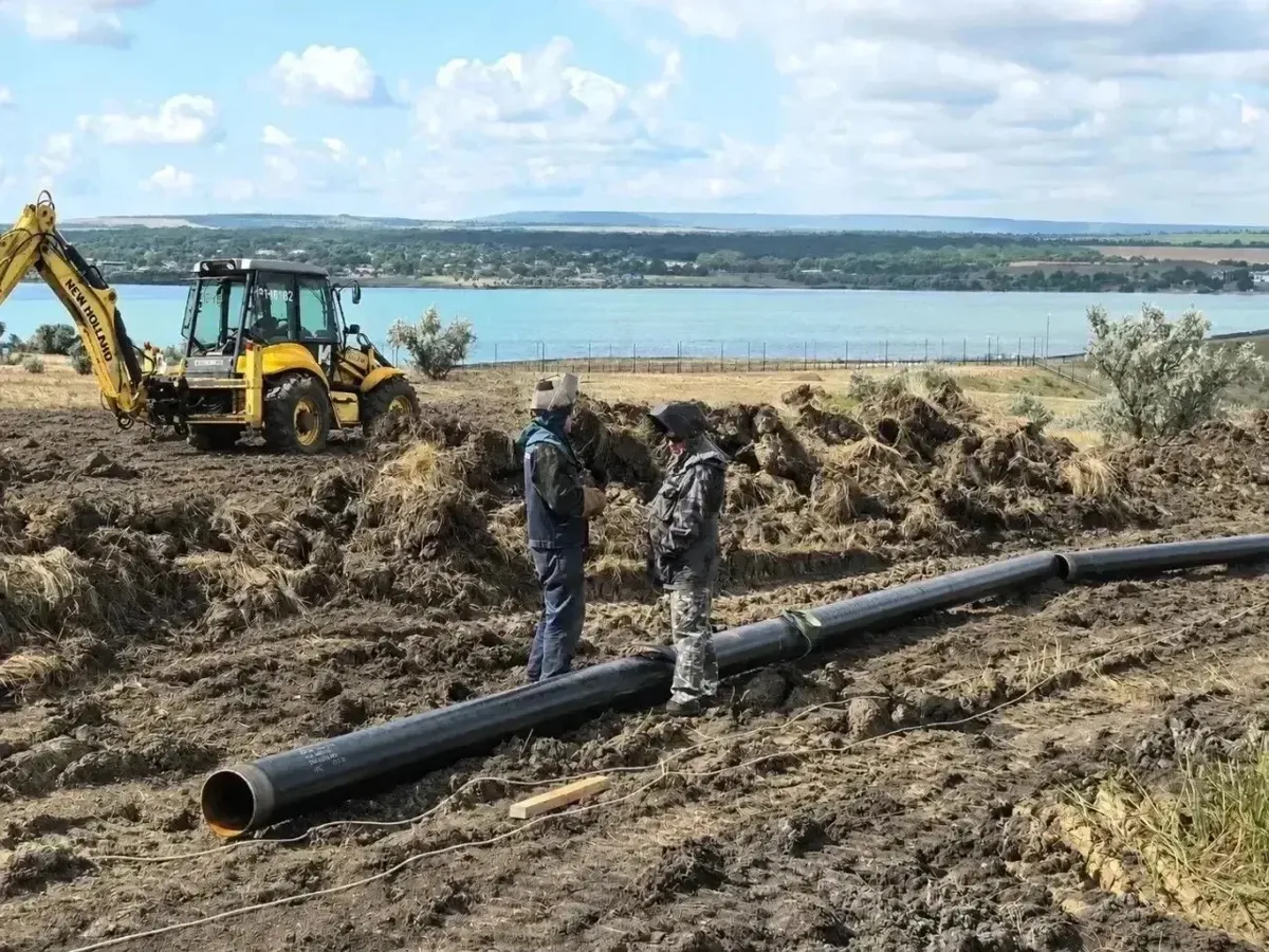 На Ставрополье завершили основной этап ремонта Сенгилеевского водопровода