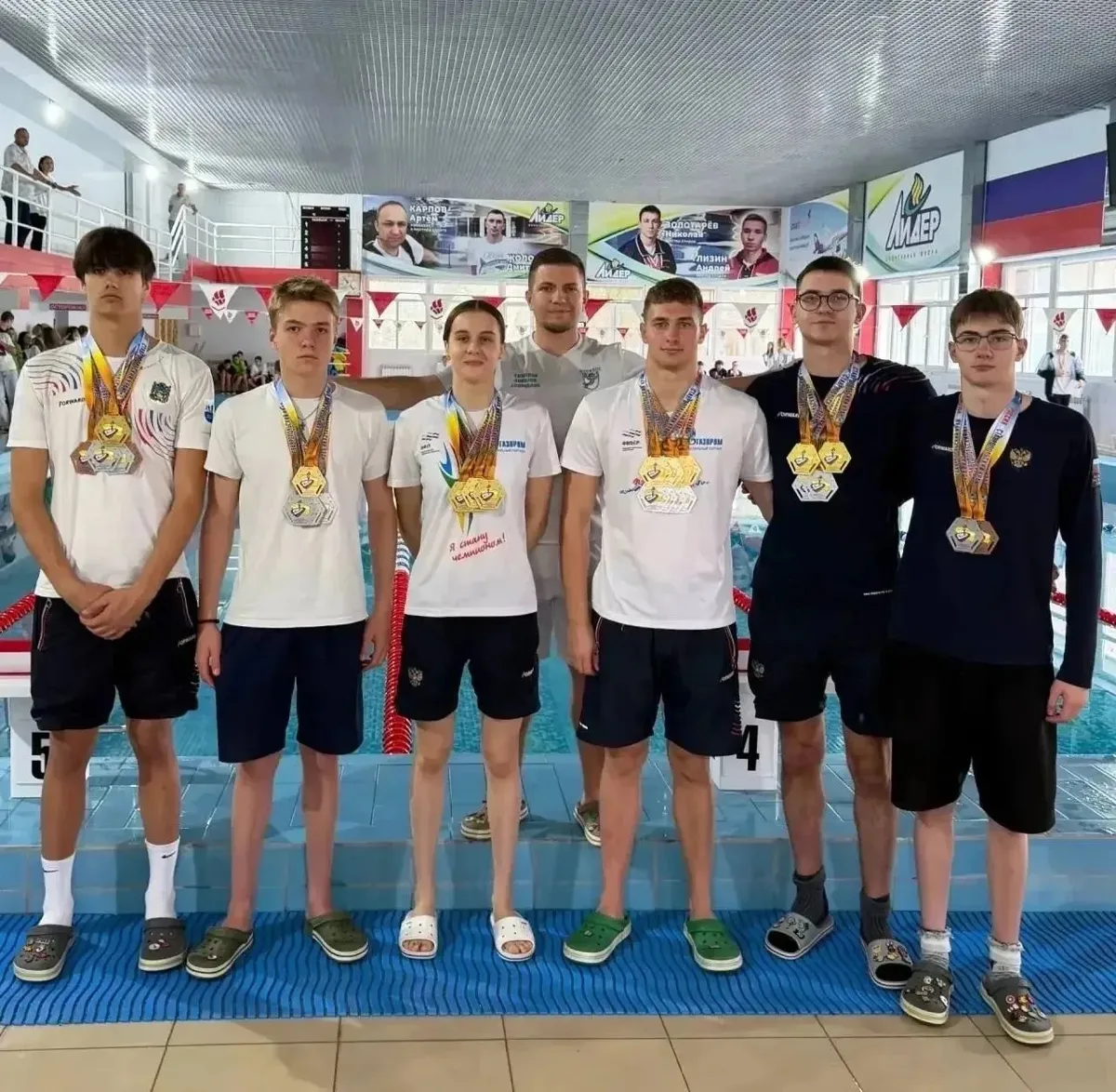 Пловцы из Кисловодска взяли 34 медали на чемпионате Ставропольского края