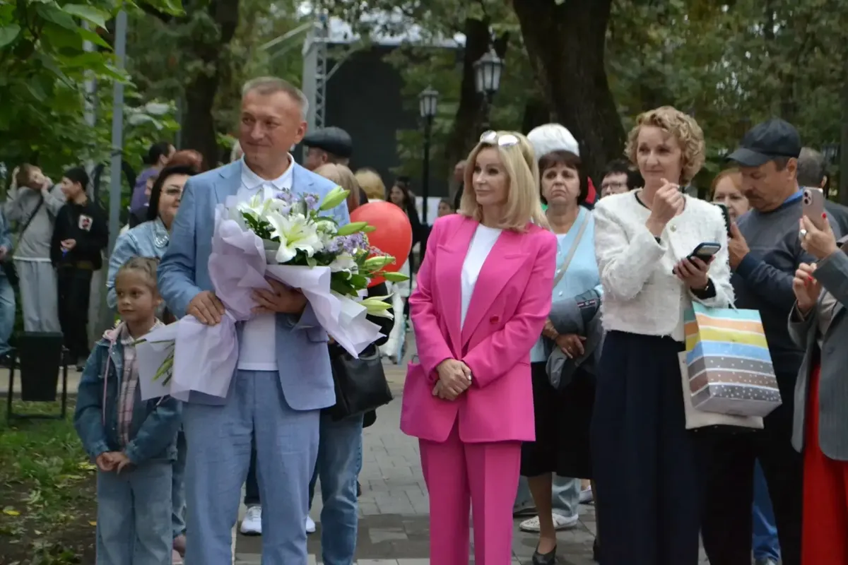 Сегодня, в День города Георгиевска, после благоустройства открылся старый городской парк