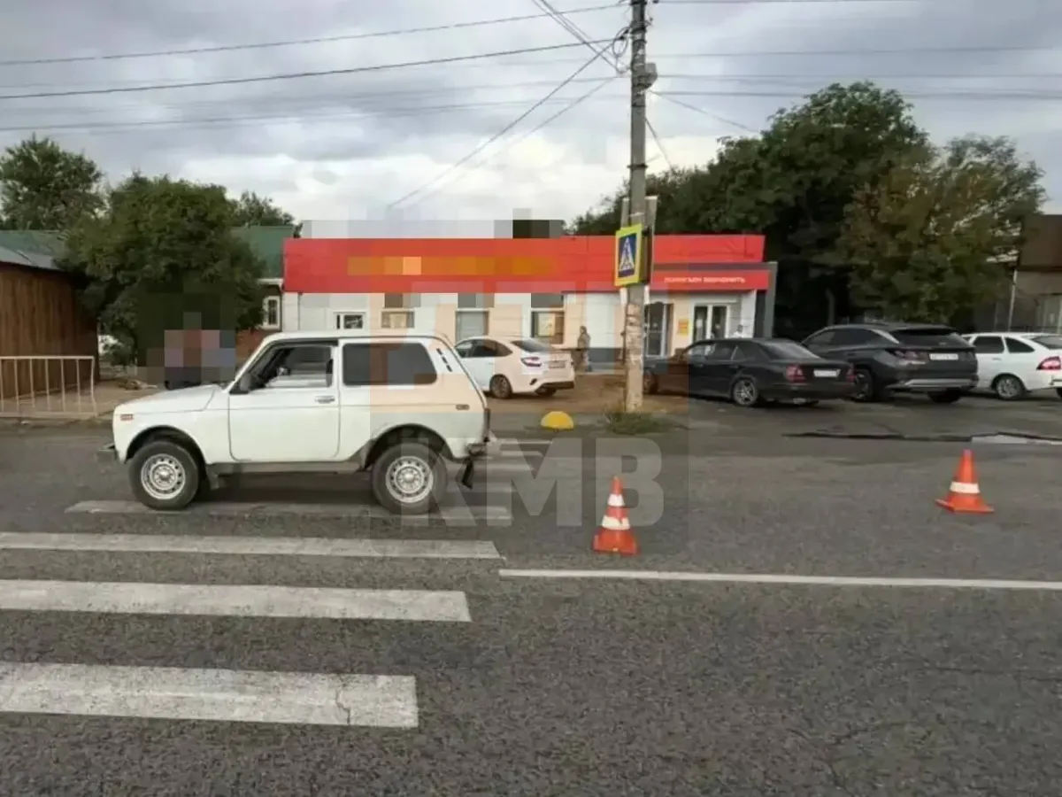 В Кочубеевском округе водитель Лады Нивы сбил 16-летнюю девушку на переходе