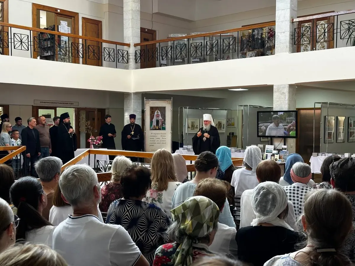 В Пятигорске открылась православная книжная выставка «Радость слова»