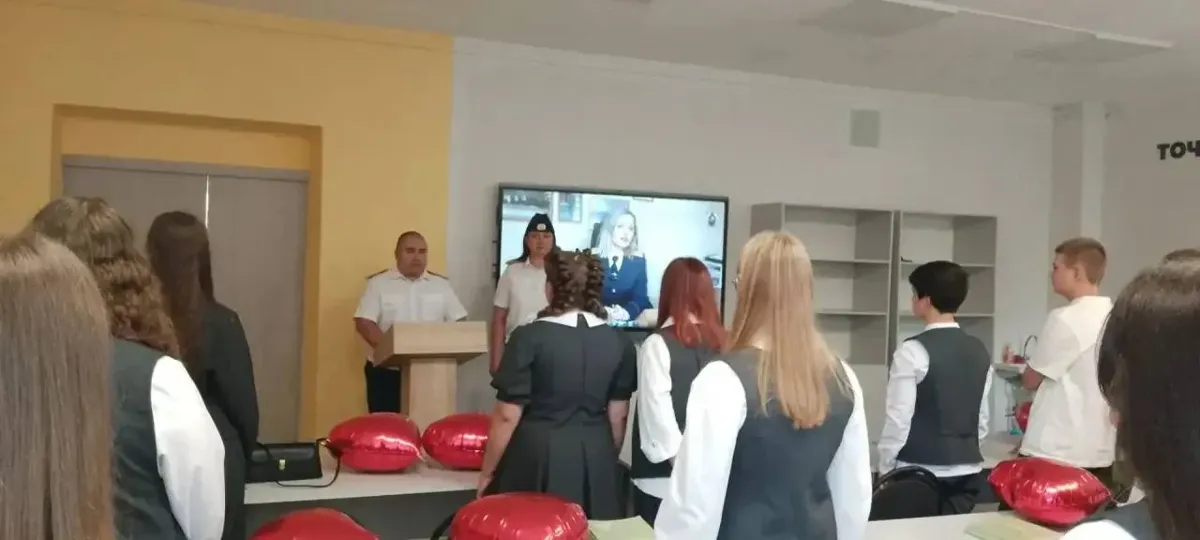 В школе №13 Новопавловска открылся кадетский класс Следственного комитета