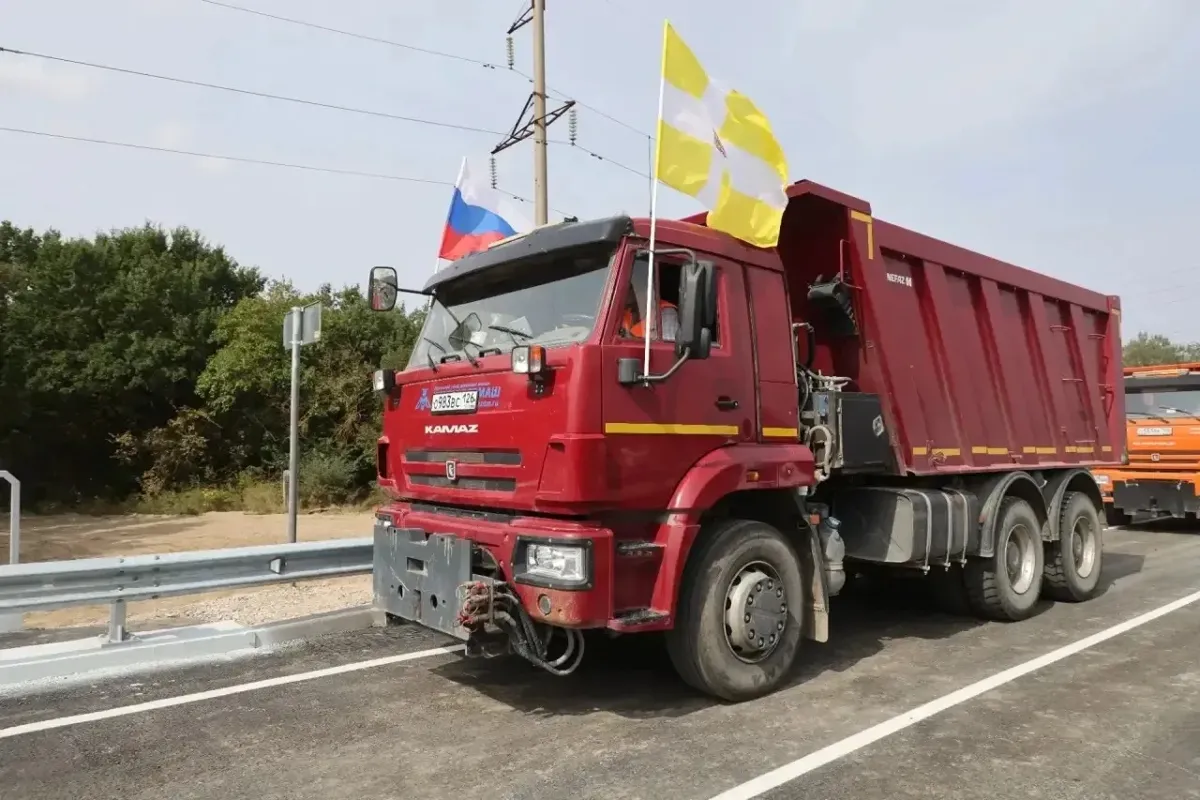 В Советском округе открыли движение по мосту через Куму