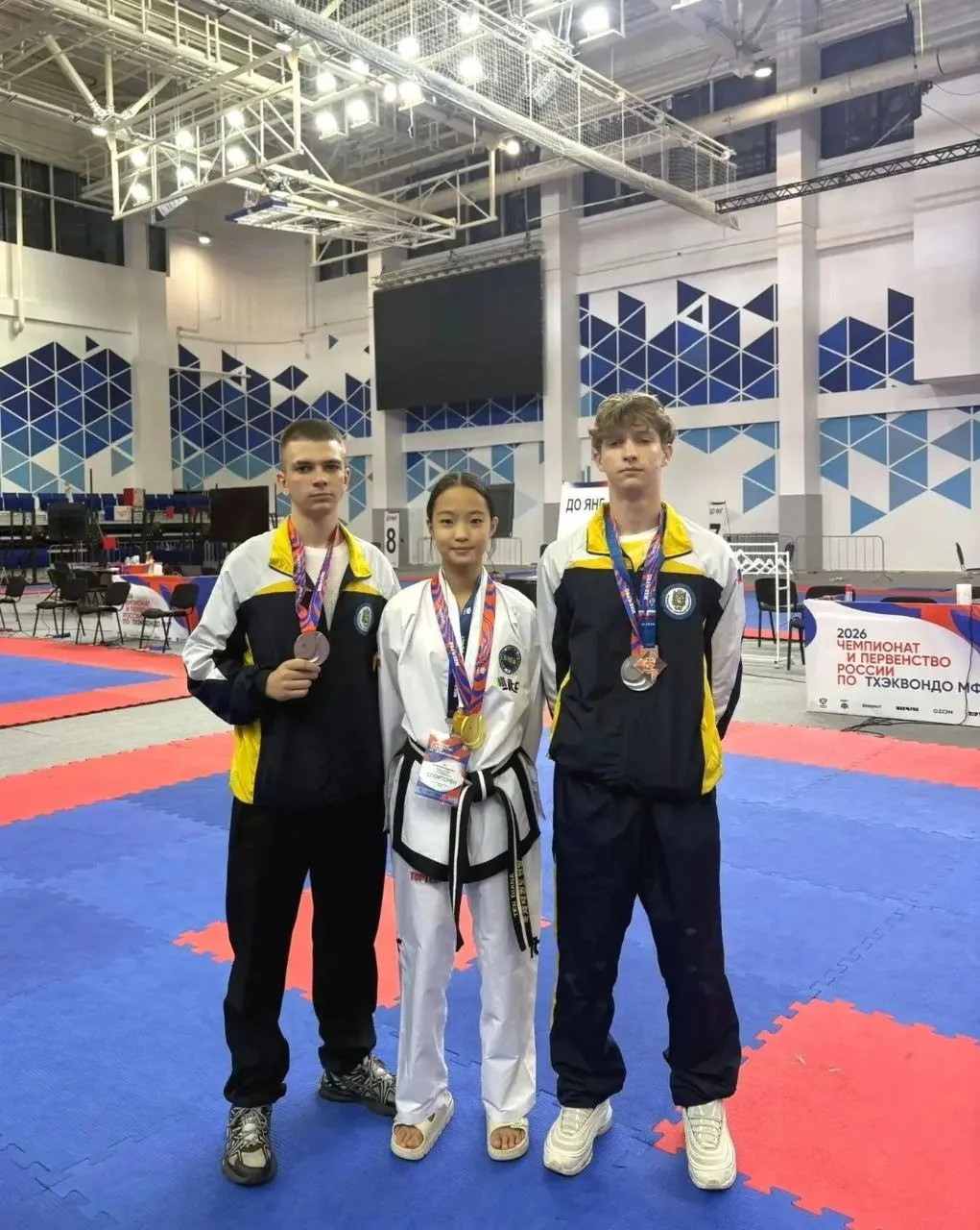 Георгиевские спортсмены — победители и призеры Чемпионата и Первенства России по тхэквондо МФТ!