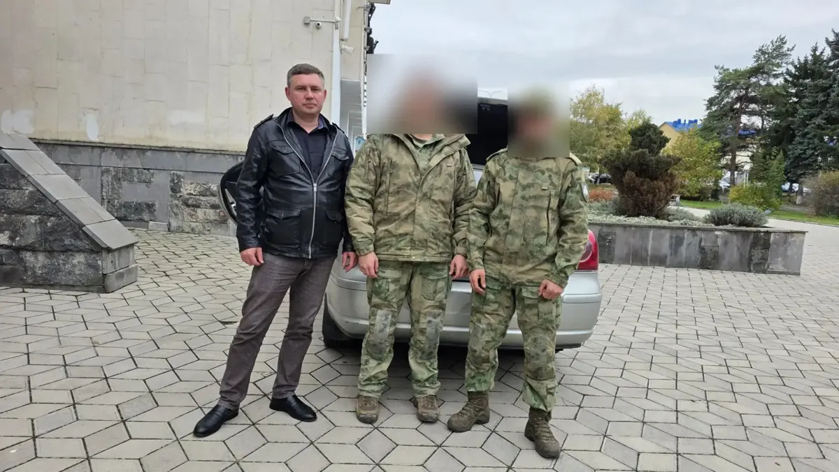 Глава города передал бойцам 607-го Центра спецназа Росгвардии инструменты и обогреватель