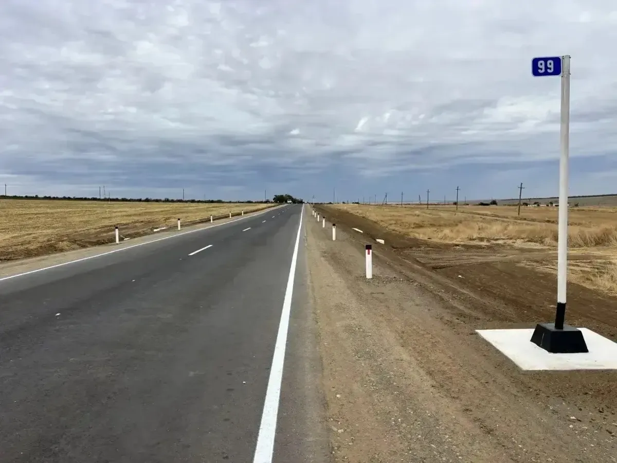 На Ставрополье отремонтировали почти 6 км дороги Урожайное — Турксад — Арзгир