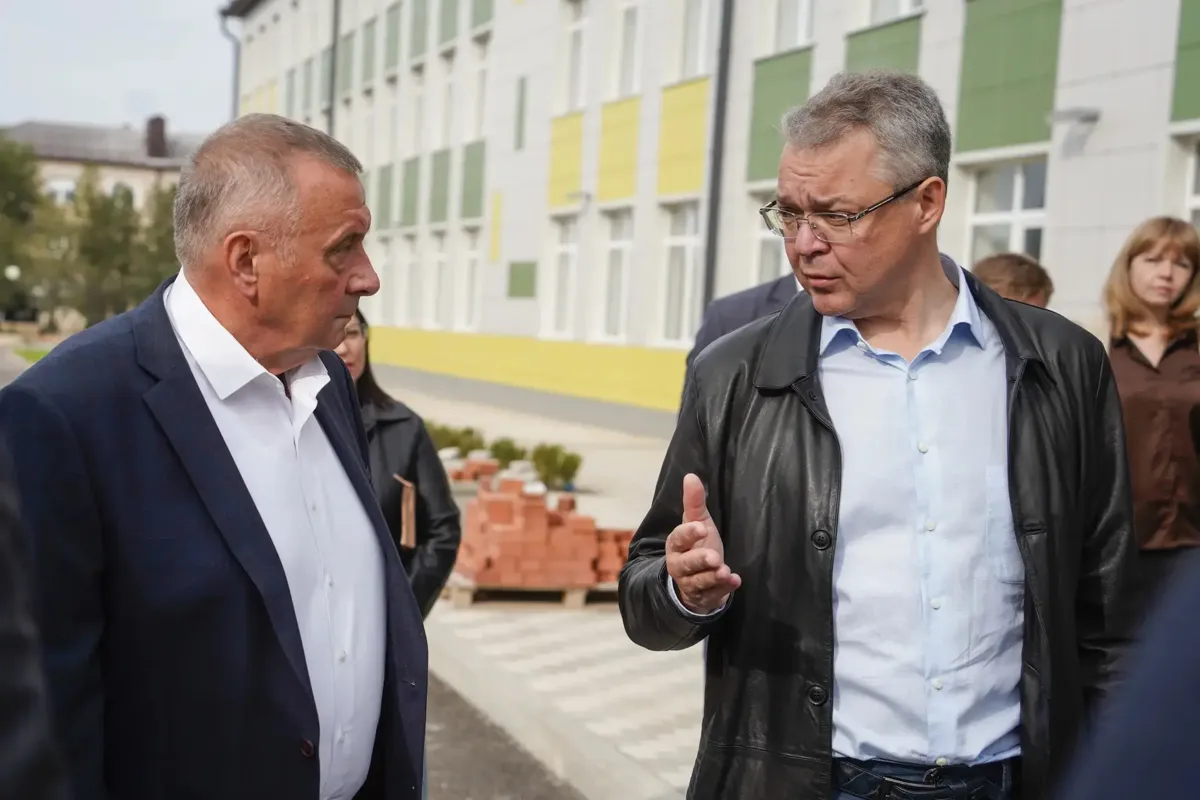 На Ставрополье реконструкция школы в Арзгире готова на 87%