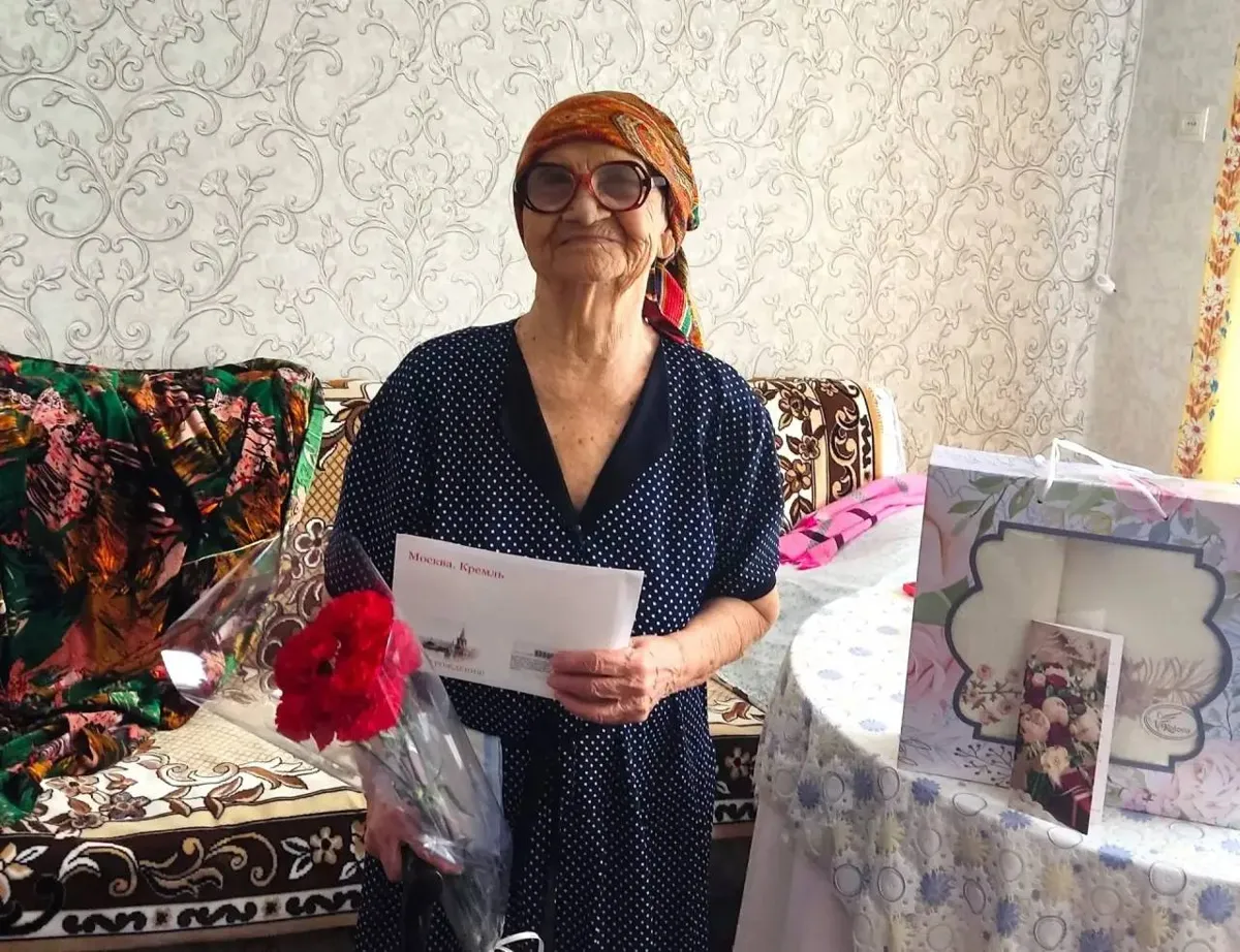 Сегодня свой 96-й день рождения отмечает труженица тыла Надежда Макаровна Хоруженко