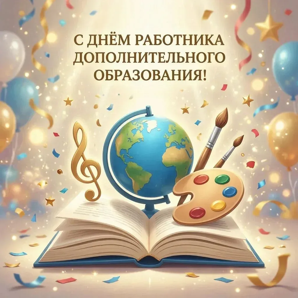 Сегодня в России отмечается День работника дополнительного образования!