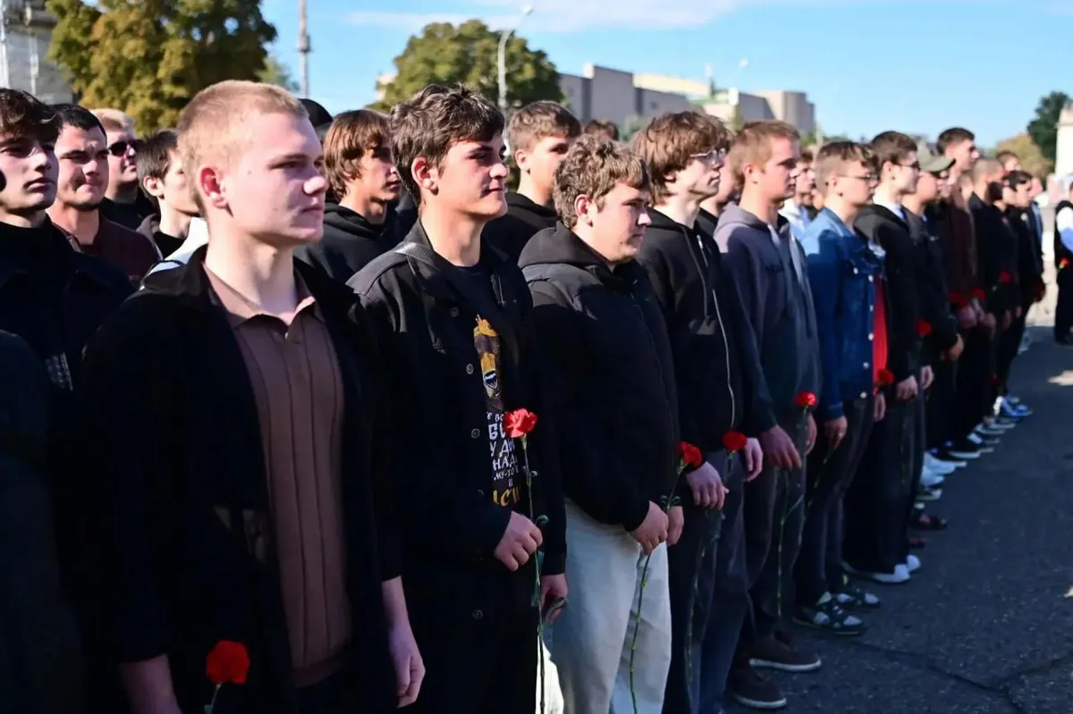 В Будённовске проводили 150 призывников на службу в армию
