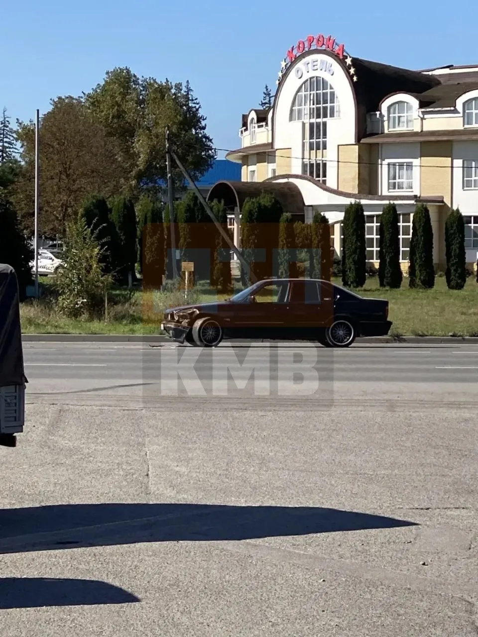 В Георгиевске на улице Калинина затруднён проезд в сторону Незлобной