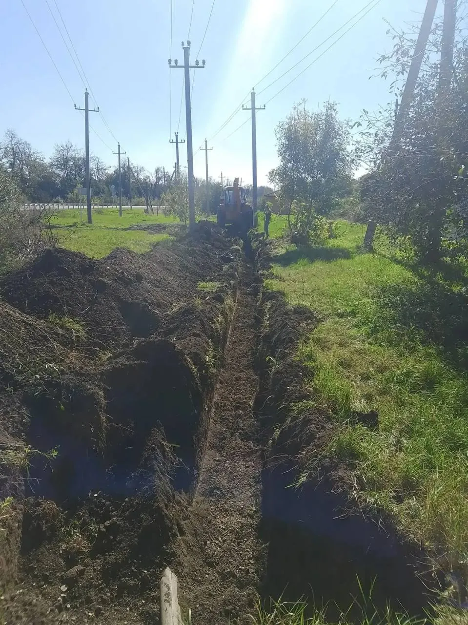 В станице Зольской начали капитальный ремонт водопровода