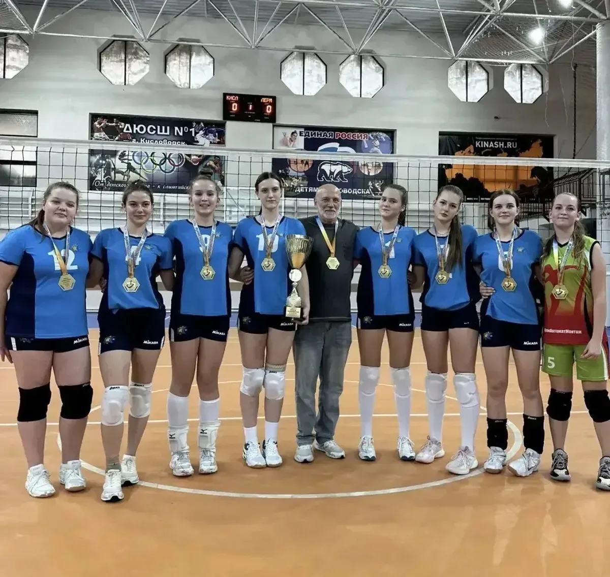 Волейболистки из Лермонтова стали чемпионками Ставрополья