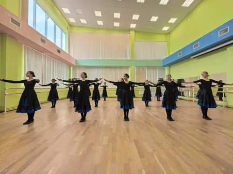 Мастер-класс по русскому народному танцу.