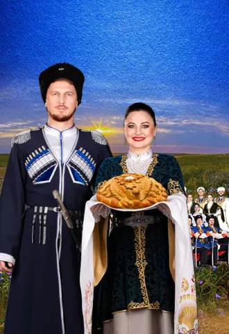 "Ставрополье" с программой "Возродился род казачий..." к 45-летию ансамбля