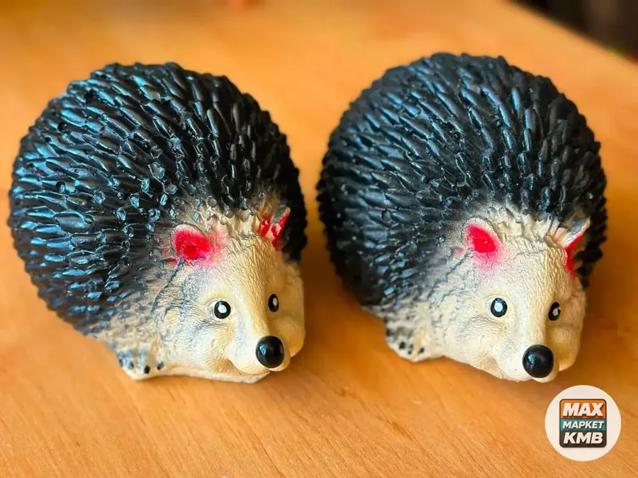 Садовая фигура ёжик из гипса