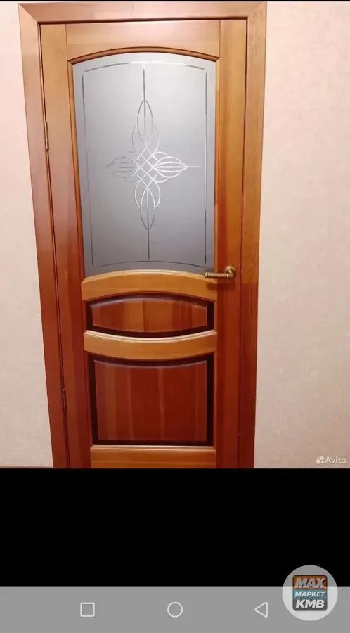 Межкомнатная дверь со стеклом, 2м×90см