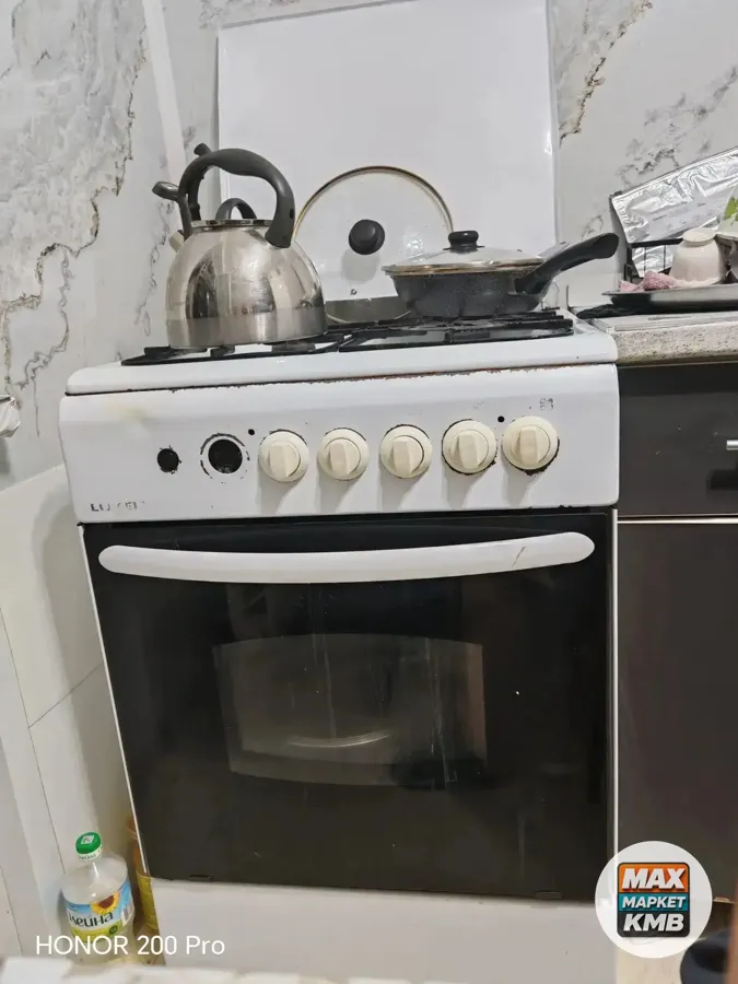 Газовая плита, все комфорки рабочие