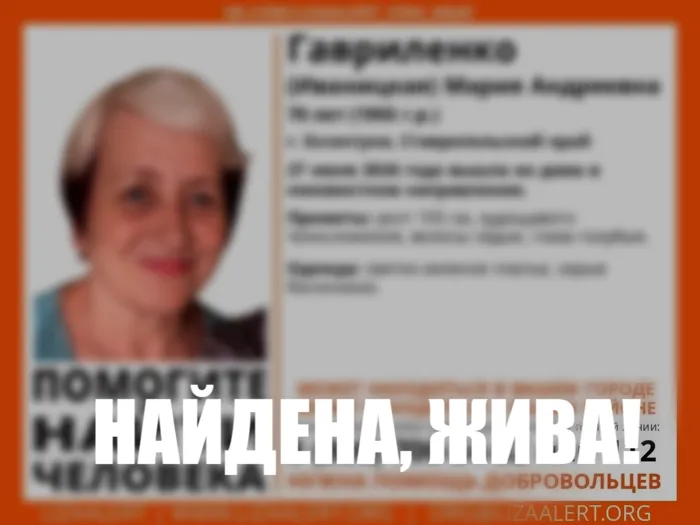 Гавриленко (Иваницкая) Мария Андреевна